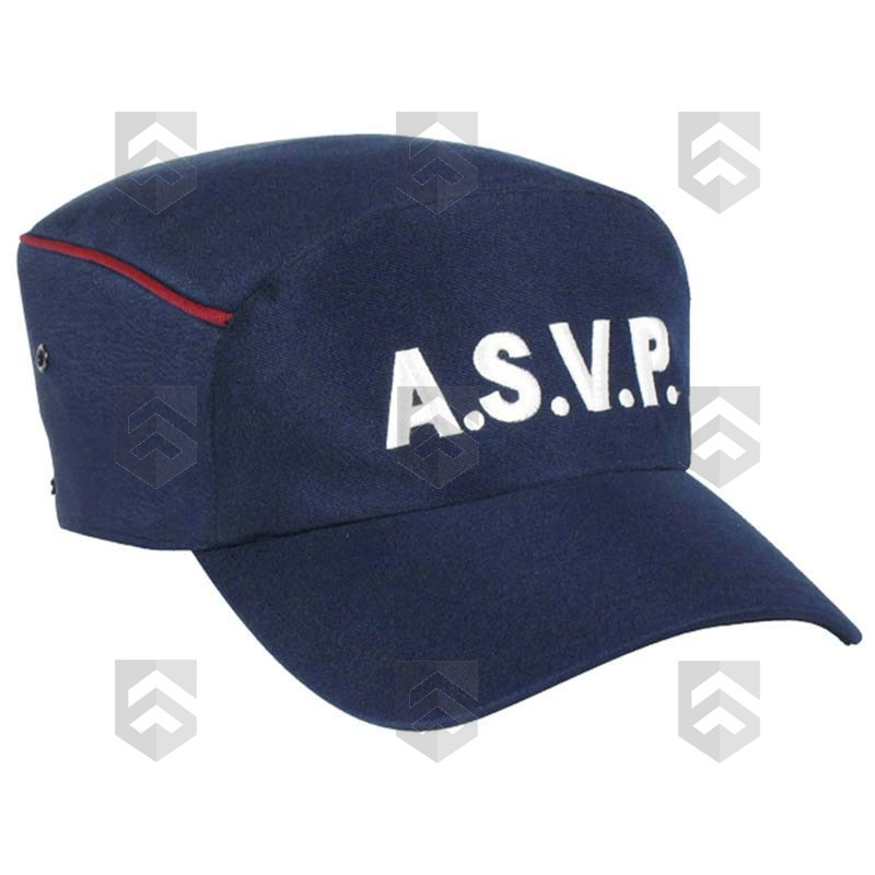 Casquette Brodée ASVP 3 pans avec liseré