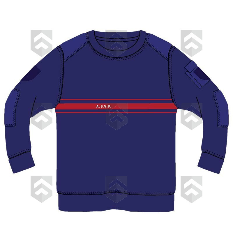 Sweat ASVP brodé