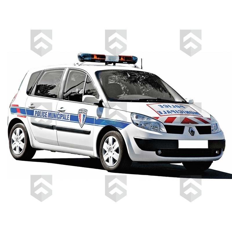 Kit Sérigraphie pour véhicules légers de la Police Municipale