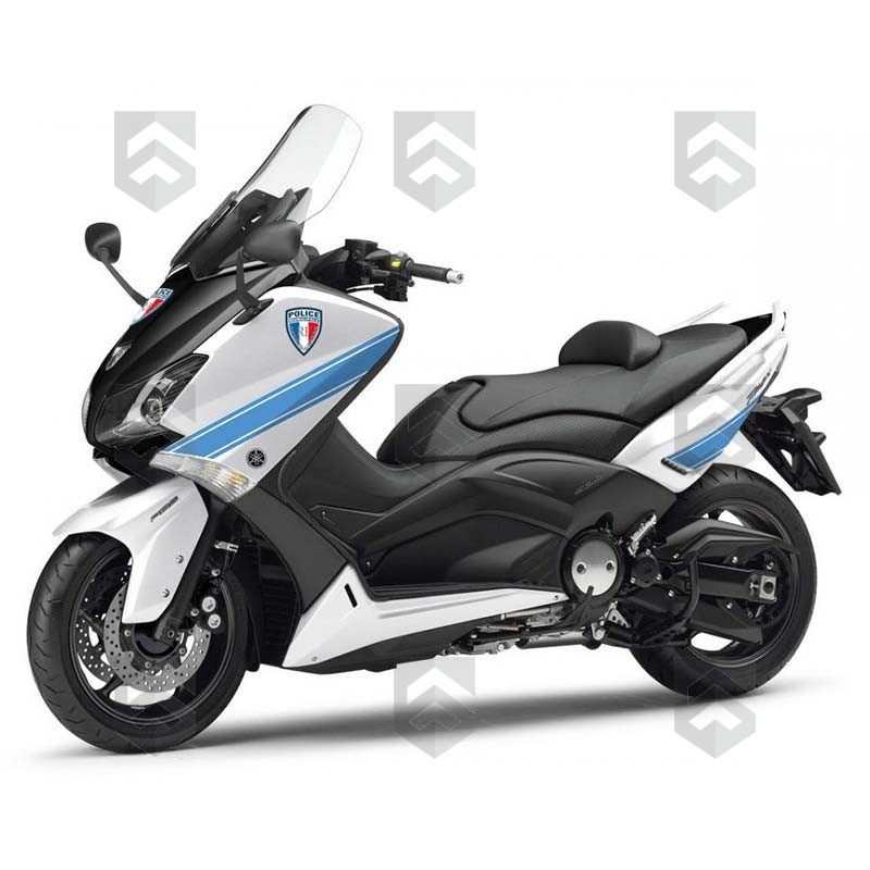 Kit d'identification Police Municipale pour véhicules 2 roues carénés