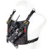 Harnais pour radio THORAX Dimatex Black Line
