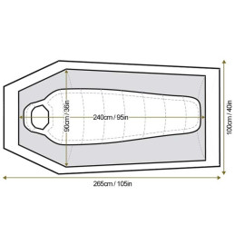 Tente 1 place SNUGPAK Ionosphère
