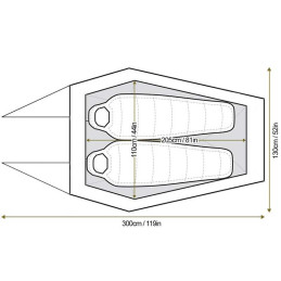 Tente 2 places SNUGPAK Scorpion 2