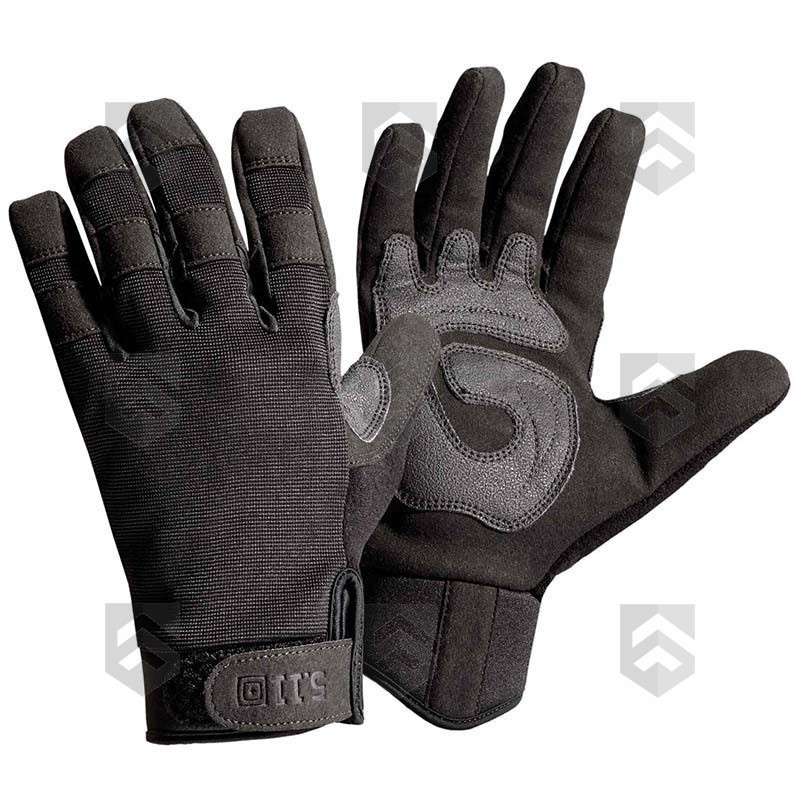 Gants TAC A2 5.11 Noir Spécial Palpation