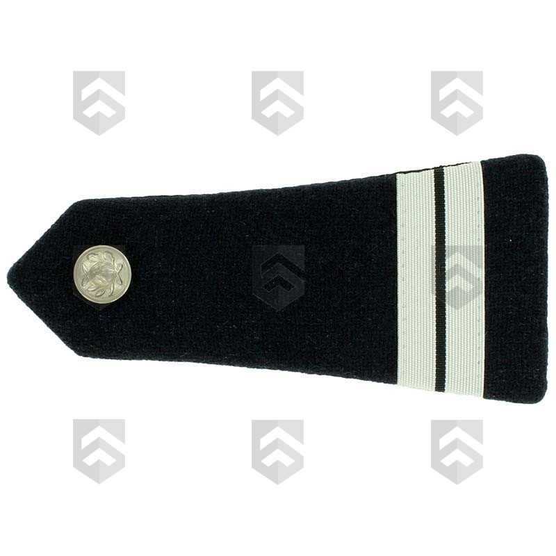 Pattes d'Epaules Police Nationale sur Drap Marine avec Bouton