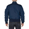Blouson Bombers ENGINE Alpha Industries Bleu