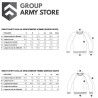 Sweat Shirt Raglan Gendarmerie Mobile Homme avec Supports Velcro