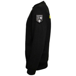 Sweat Shirt Raglan Gendarmerie Mobile Homme avec Supports Velcro
