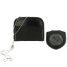 Porte-carte Tour de Cou + Porte-médaille de Ceinture Cuir + Médaille Police Municipale