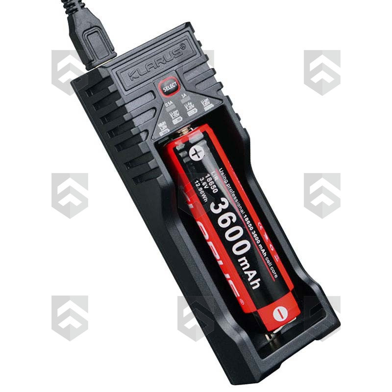 Chargeur K1 pour Accus Li-ion Klarus