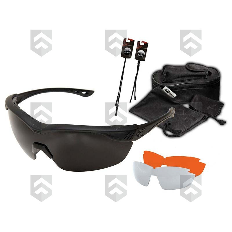 Pack Lunettes Balistiques Overlord Edge Tactical Incolore/Fumé/Orange