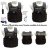 Housse Gilet Pare-Balles Tactique Patrol pour packs balistiques GK/Cooneen