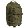 Sac à dos 36L US Assault Pack Laser Cut Miltec Vert OD