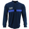 Polo Police Municipale Respirant Allégé Manches Longues Bleu Marine