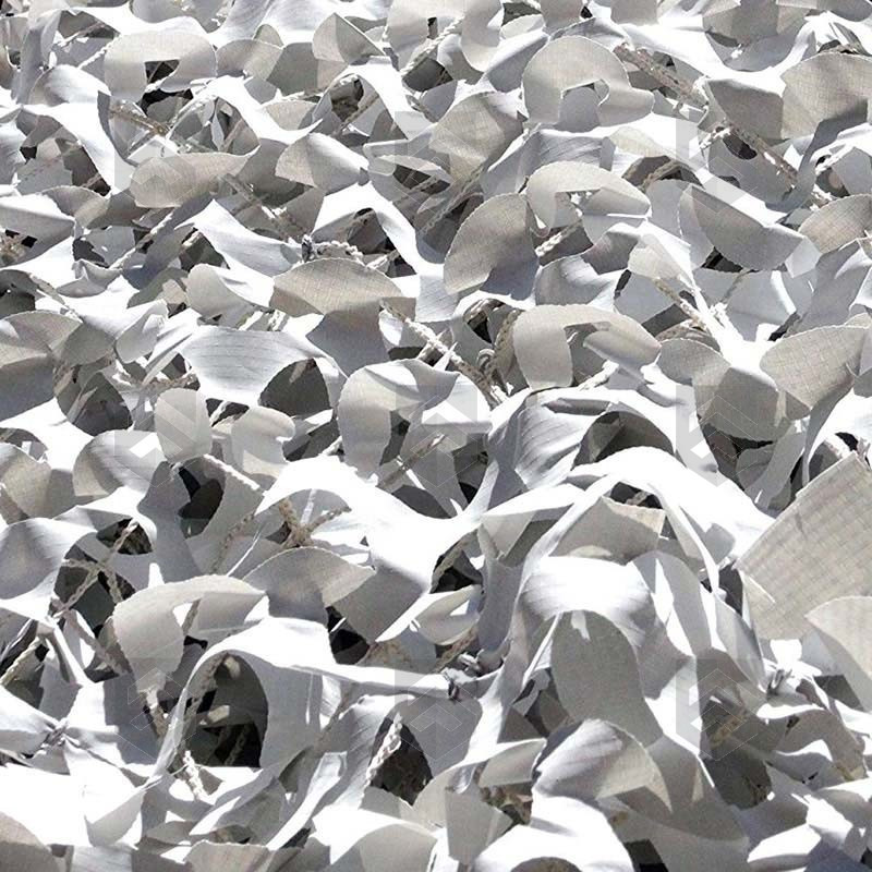 Filet de Camouflage Militaire Blanc KAMALA 5 x 4 m
