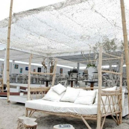 Filet de Camouflage Militaire Blanc KAMALA 5 x 4 m