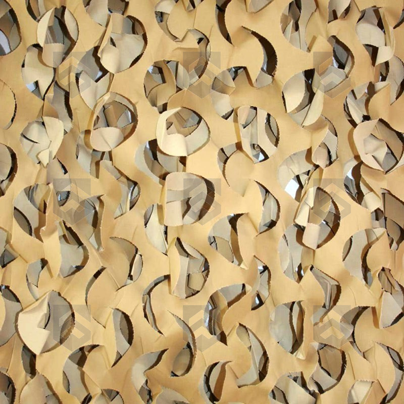 Filet de Camouflage Militaire Sable TENERE 5 x 4 m