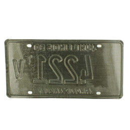 Paire de Plaques d'immatriculation USA - ILLINOIS (2 identiques)