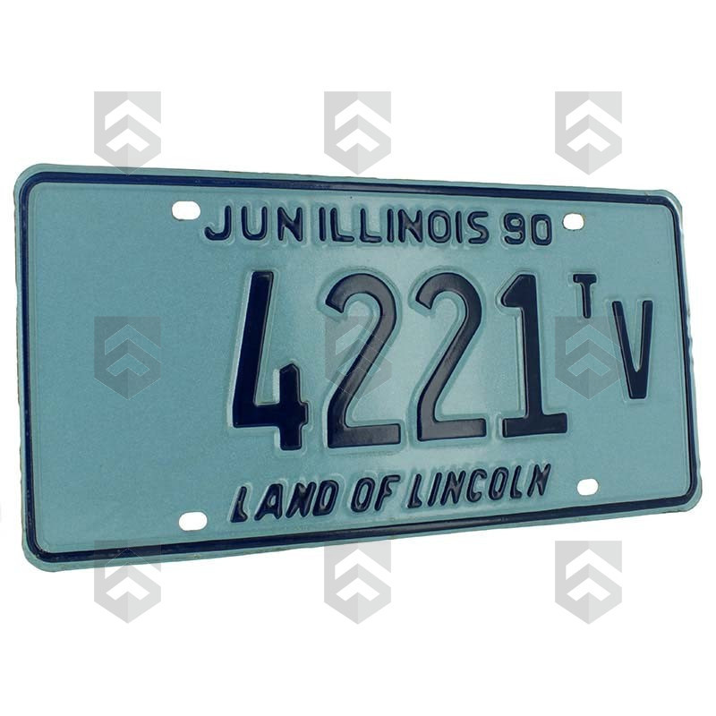Plaque d'immatriculation USA - ILLINOIS