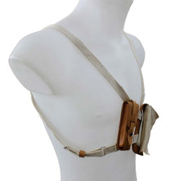 Holster d'épaule pour pistolet Makarov de l'Allemagne de l'Est