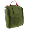 Pochette 1er Secours IFAK pré-équipée Laser Cut Miltec Vert OD