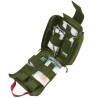 Pochette 1er Secours IFAK pré-équipée Laser Cut Miltec Vert OD