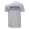 T-shirt imprimé OPEX Logo Marine Nationale Blanc