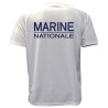 T-shirt imprimé OPEX Marine Nationale Respirant Blanc