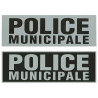 Bande rétroréfléchissante Police Municipale 4,5 x 15,5 cm