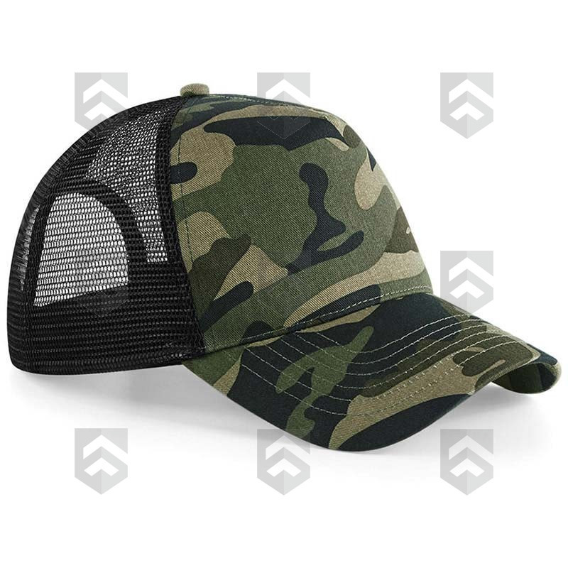 Casquette Snapback Trucker Camouflage Jungle