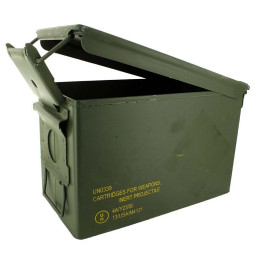 Caisse à munition Original US 5.56 mm pour le transport de cartouches grande