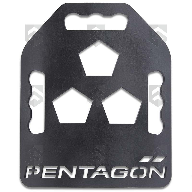 Pack de 2 Plaques Avron Tac-Fitness 3kg Noir