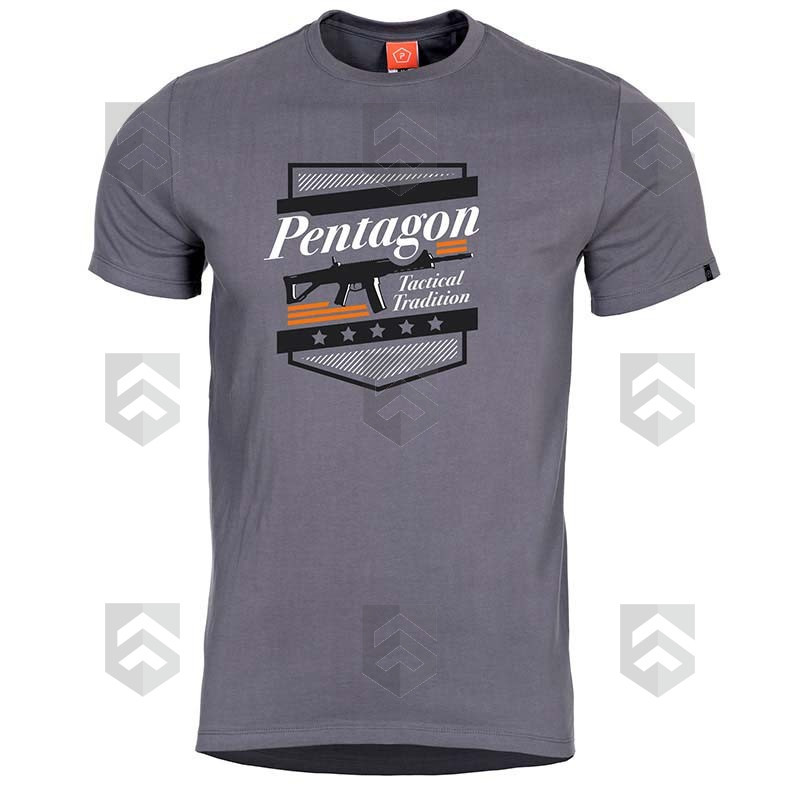 T-shirt manches courtes Pentagon ACR Wolf Grey
