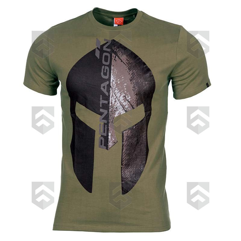 T-shirt manches courtes Pentagon Eternity Kaki