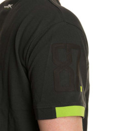 Polo manches courtes Premium Wiley X gris charcoal