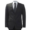 Veste de Costume Coupe Ajustée Noire Patrol