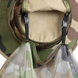 Chapeau Jungle Tactical TOE avec Moustiquaire Cam C.E.