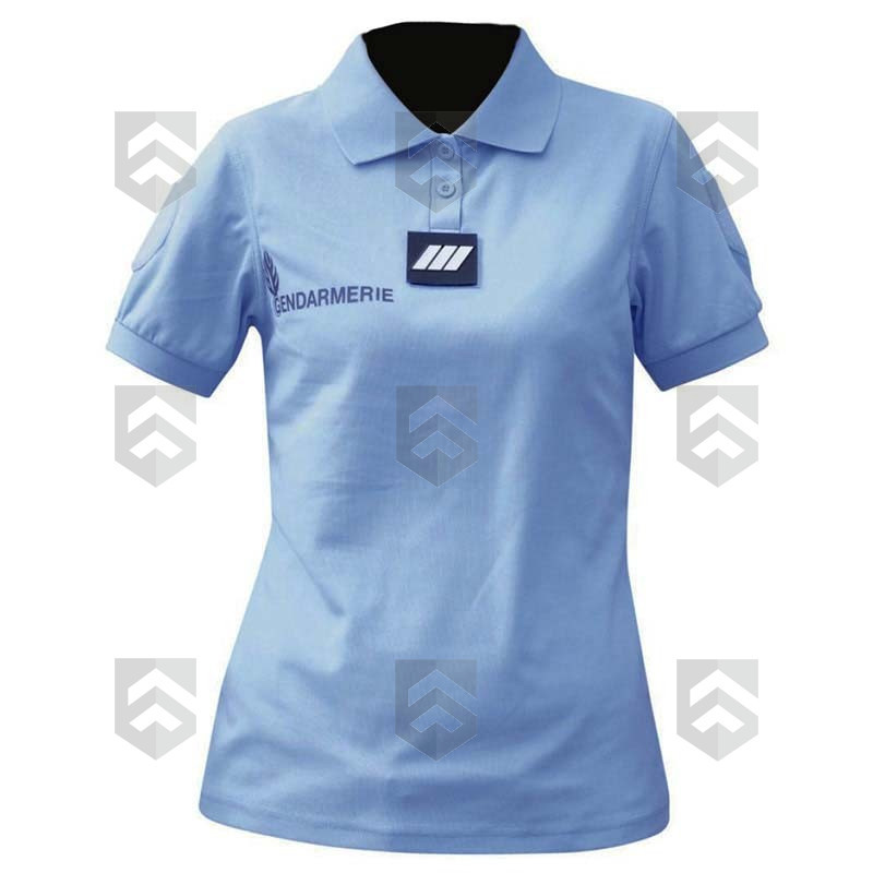 Polo Gendarmerie Manches Courtes Respirant Femme