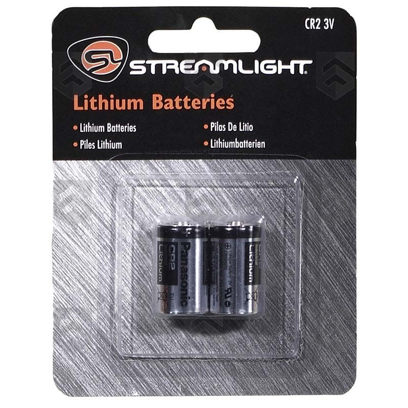 Piles Lithium CR2 Streamlight 3V en lot de 2
