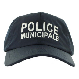 Casquette Brodée POLICE MUNICIPALE type Baseball Equipol Hiver