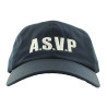 Casquette Brodée ASVP type Baseball Equipol Hiver