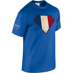 T-shirt manches courtes Summit Outdoor FRENCH DIAMOND Bleu
