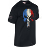 T-shirt manches courtes Summit Outdoor PUNISHER Noir