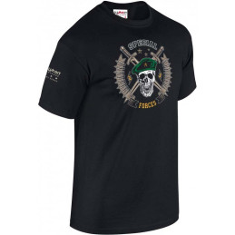 T-shirt manches courtes Summit Outdoor SPECIAL FORCES Noir