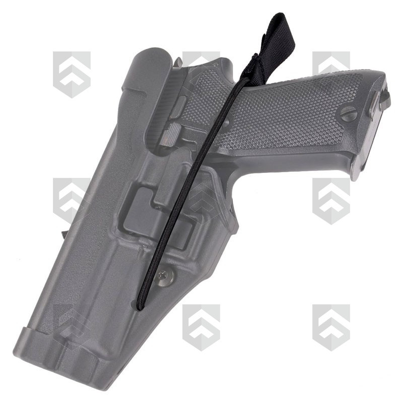 Bunji de Rétention pour Holster Blackhawk Noir