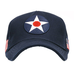 Casquette Brodée US Army Air Corps Bleue