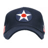 Casquette Brodée US Army Air Corps Bleue