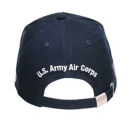 Casquette Brodée US Army Air Corps Bleue