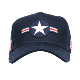 Casquette Brodée USAF Bleue