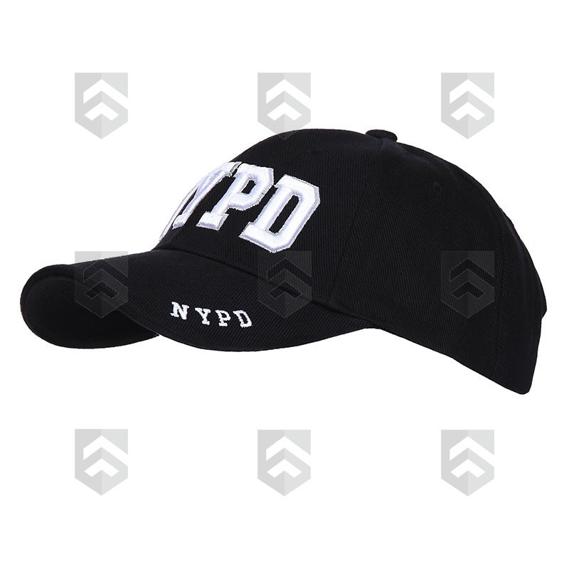Casquette Brodée NYPD Noir